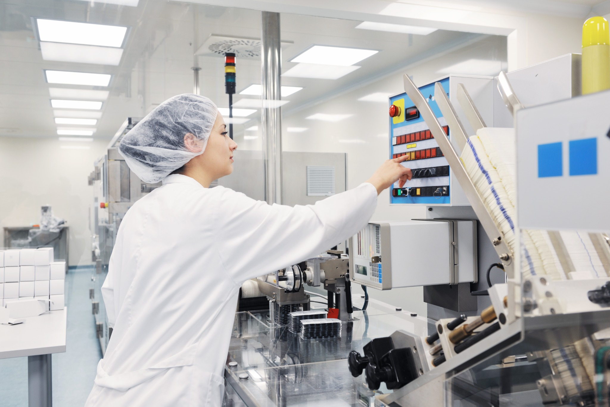 Pharma batch manufacturing ERP view