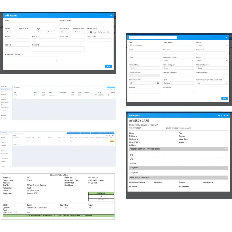 clinic management crm